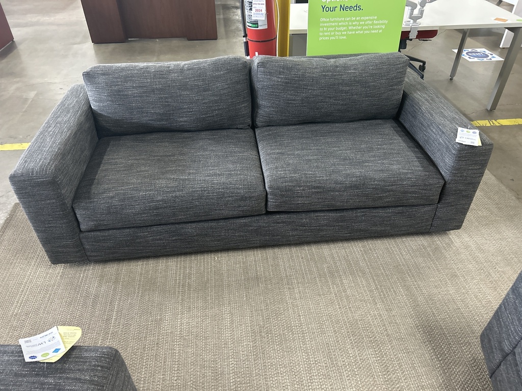 Charcoal Lobby Sofa