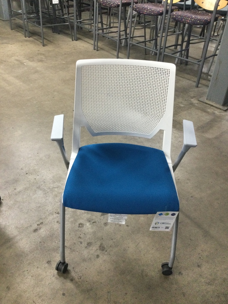 Multi Purpose Chair Blue Seat 