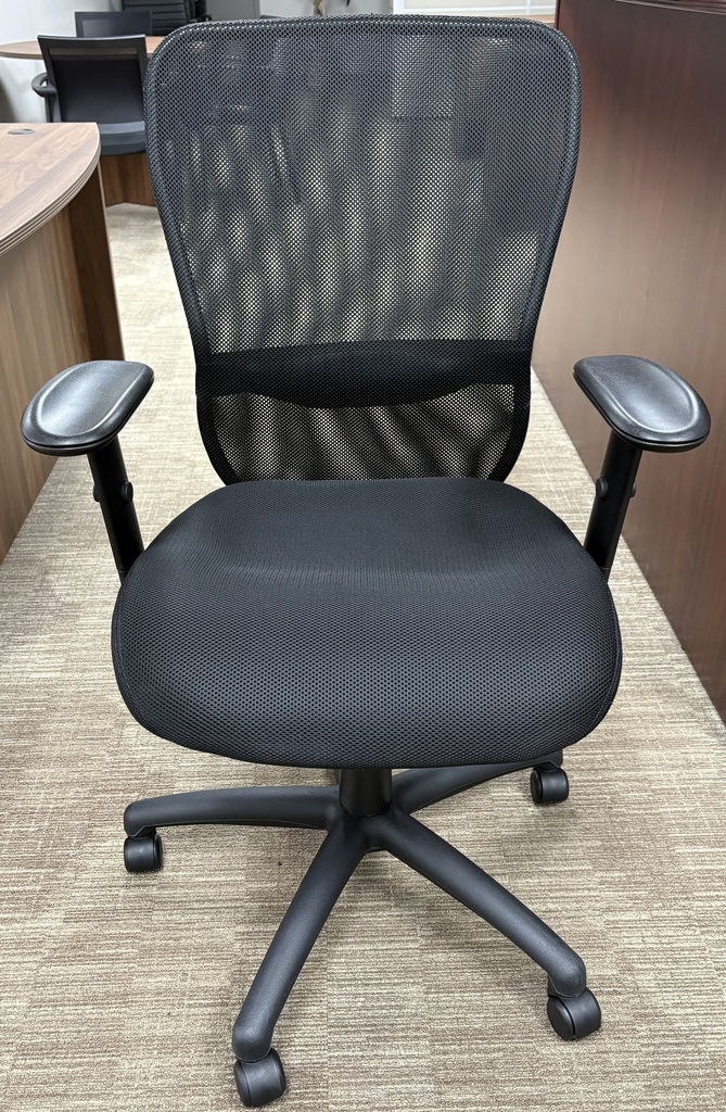 CORP-VEDERE CD-25B Mesh Back w/Arms - Black