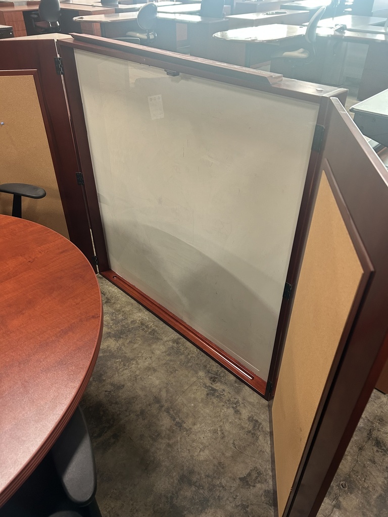 Mahogany Encased Whiteboard