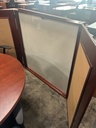 Mahogany Encased Whiteboard