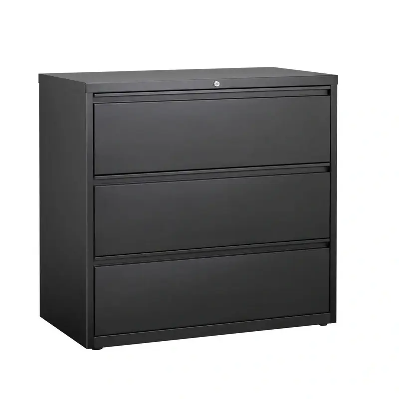 DK 3 DR 42"W LATERAL FILE BLACK (TER-342-BK) CLOSEOUT!!TER-342-BK CLOSEOUT!!