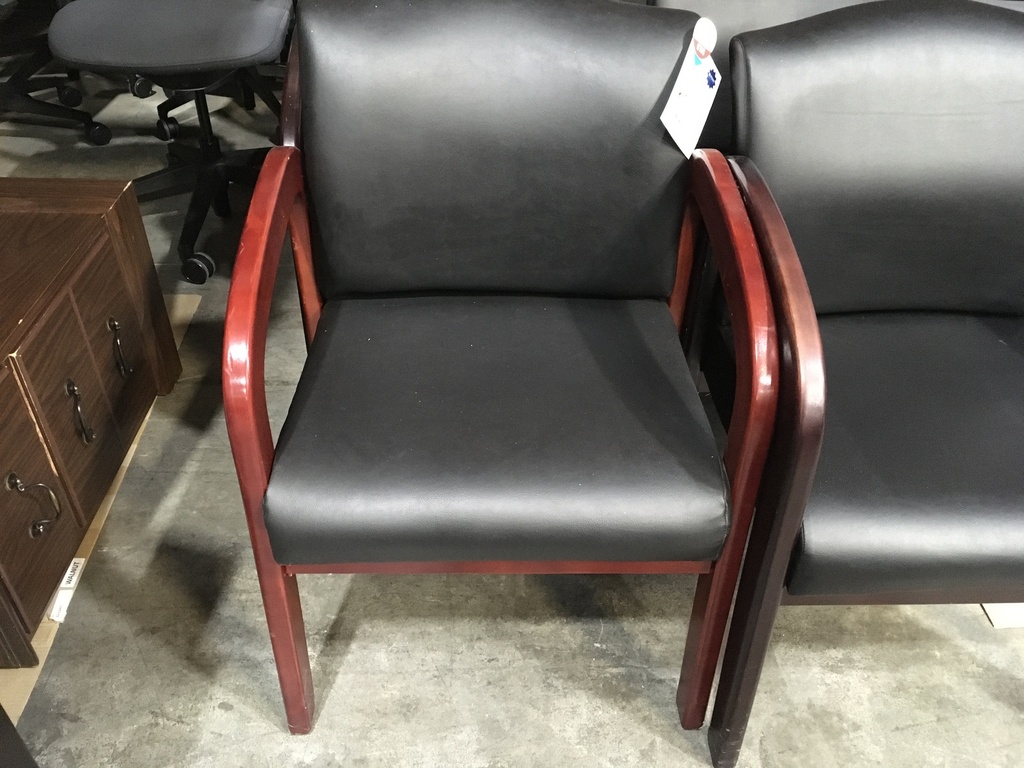 Black Leather Cherry Legs