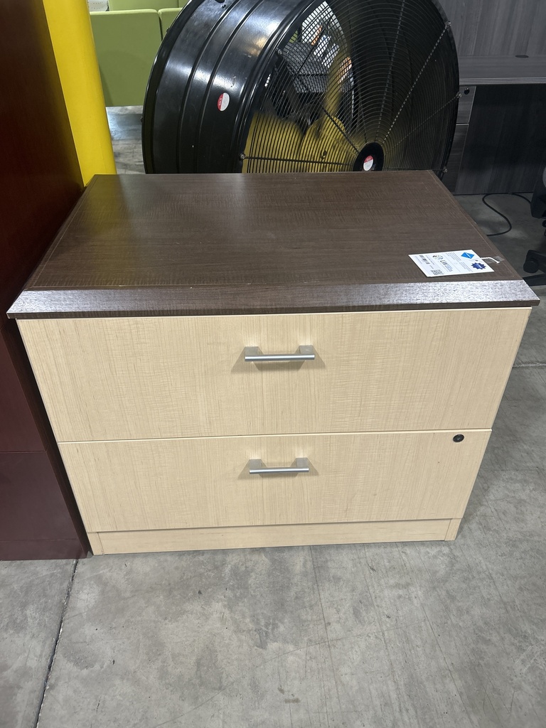 36" Lateral -Global - Walnut/Maple