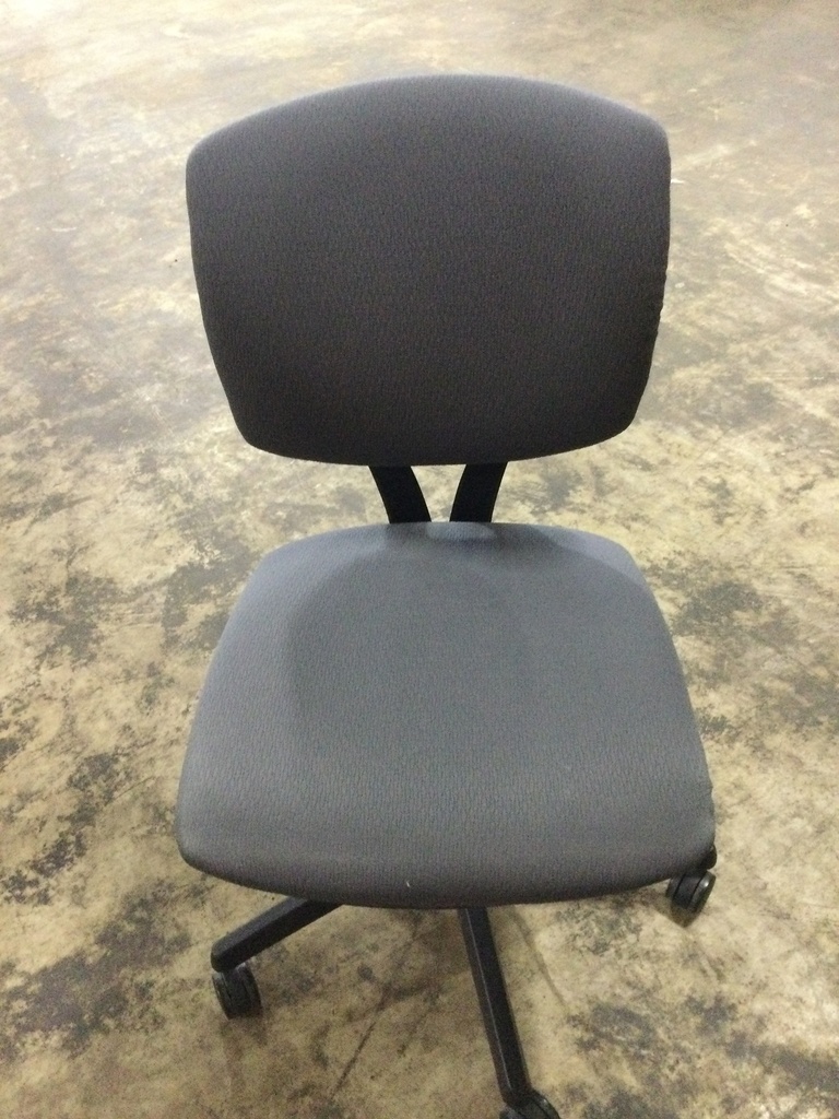Hon Grey Patterned Task Chair w/o Arms