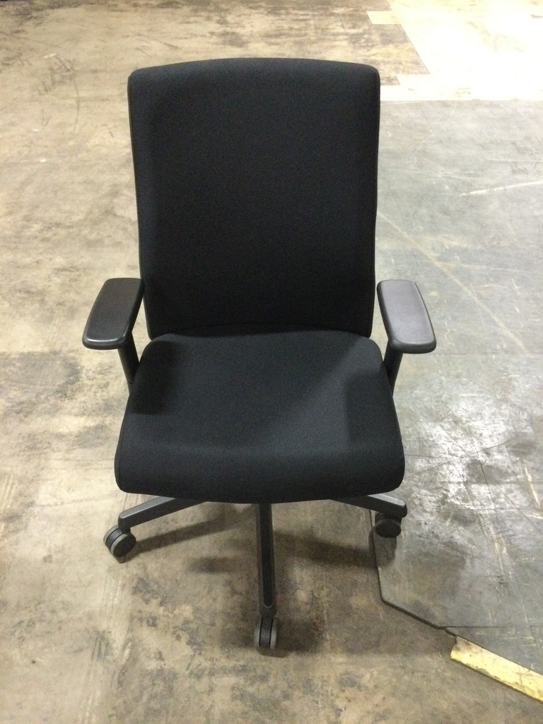 Hon Black Task Chair w/ High Back
