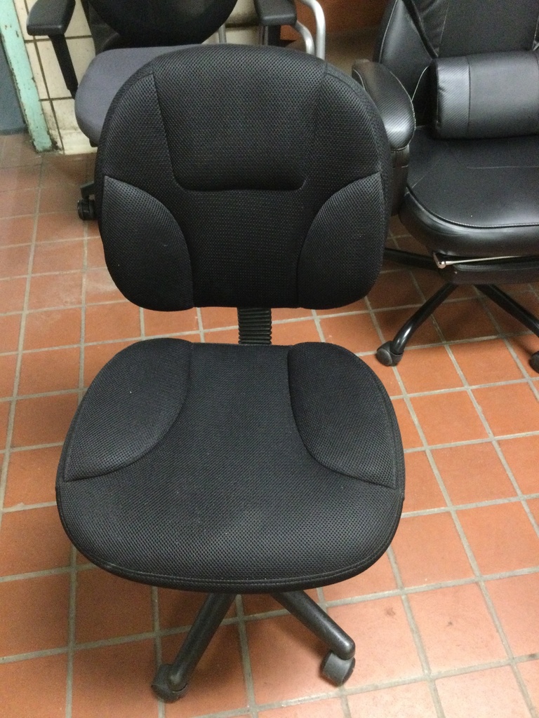 Black Fabric Task Chair (Black Base)