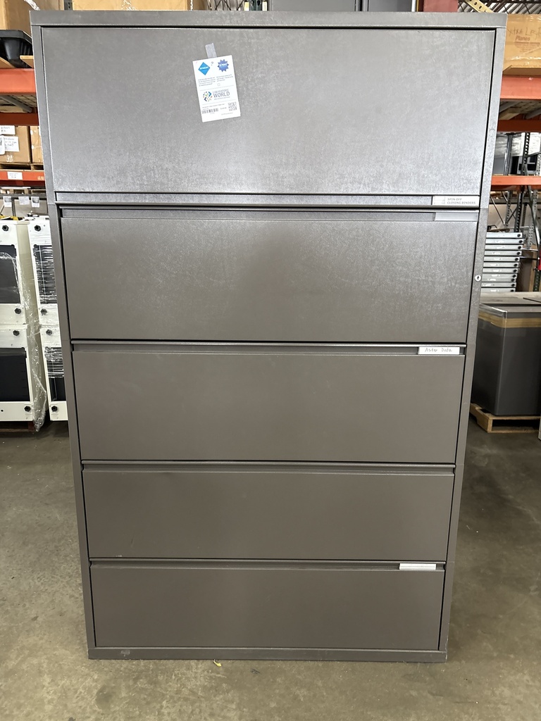 Meridian 42" 5 High 2 Drawer/ 3 Flipper Door Medical File