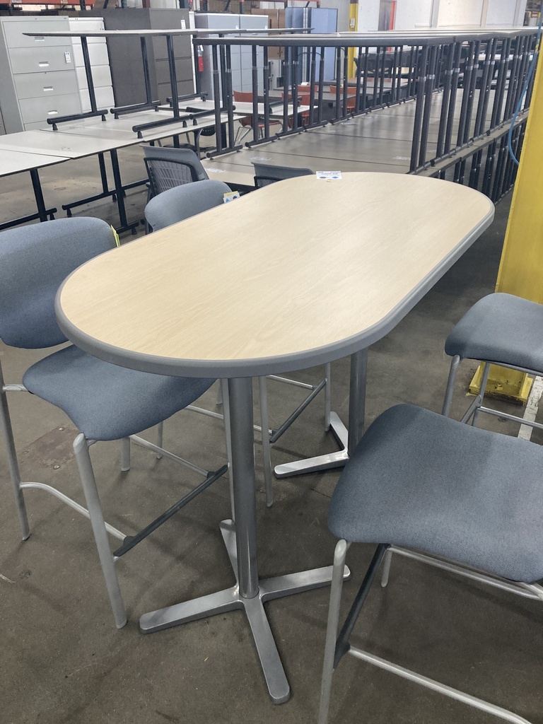 30x60 Oval Table (Blonde) 