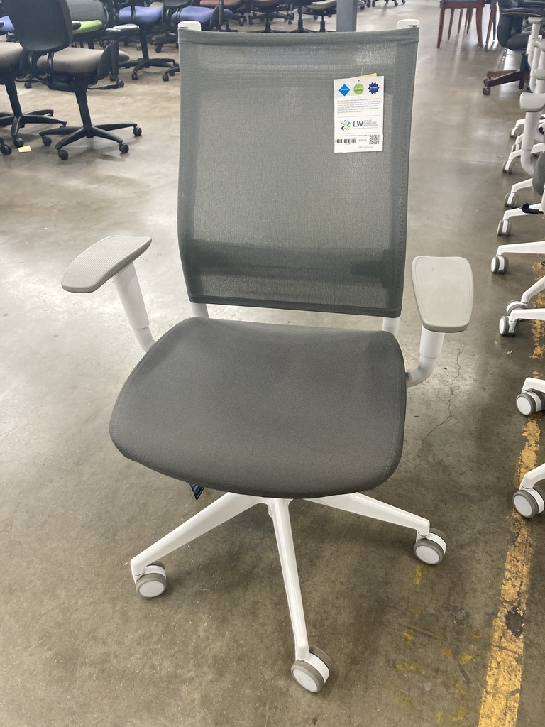 Wit Single Function Conference Chair (Grey Arms) Sit on It