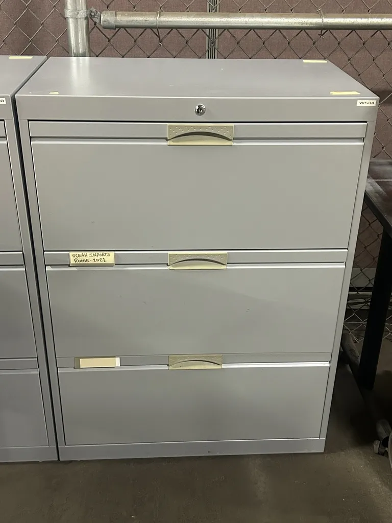 Boulevard 30” 3-Drawer Lateral - Gray