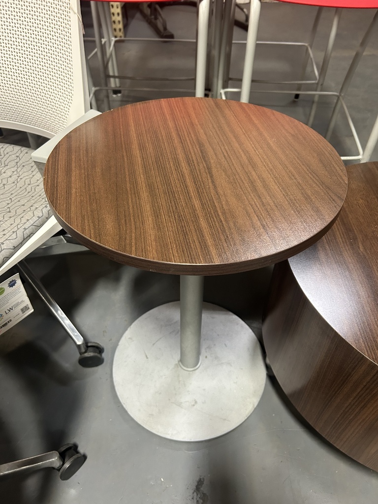 18" Reception Table - Walnut 