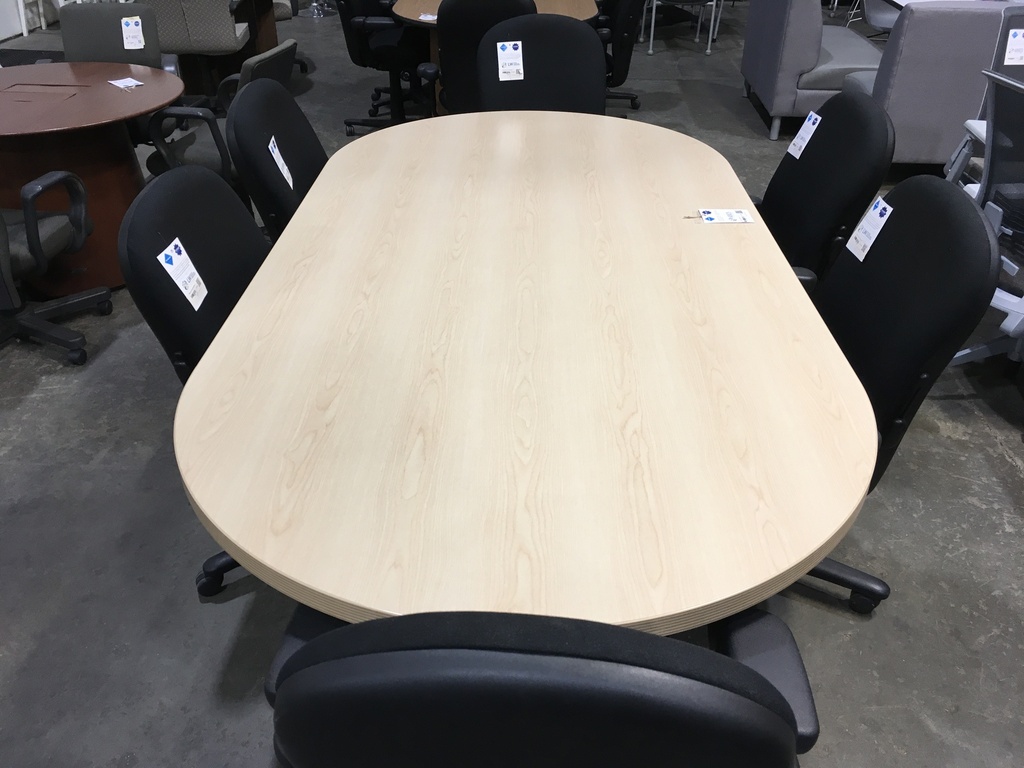 8ft Conference Table (Blonde)