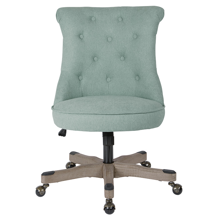 Tufted Mint Mid Back Task Chair