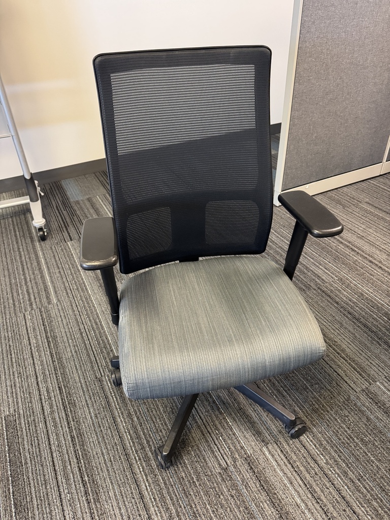 Hon Ignition Mid-Back Mesh Task Chairs Grey Strip Multi Function