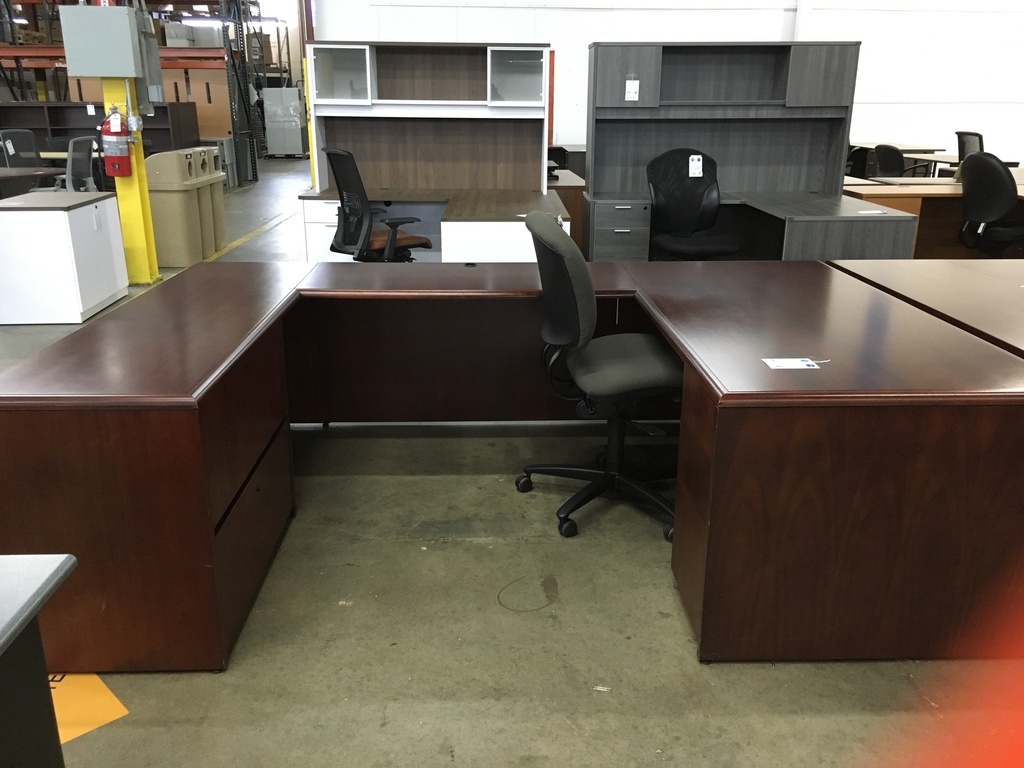 National Mahogany 36"x72" U Groups w/lateral  LH  