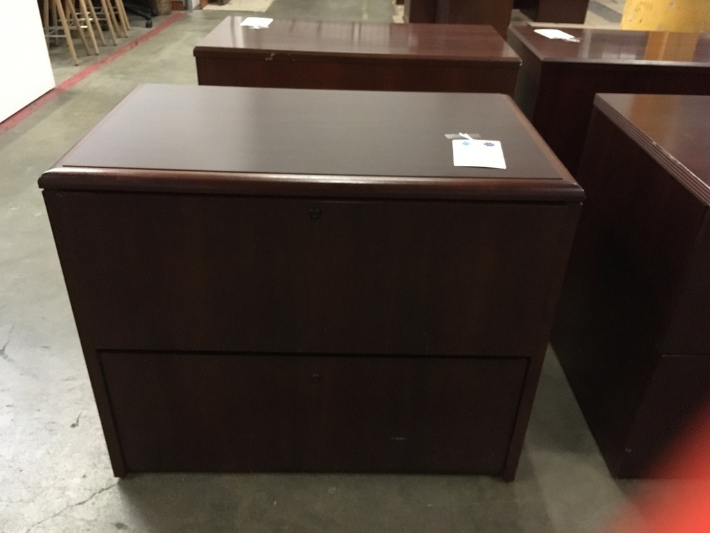 National Mahogany 2 drawer Lateral