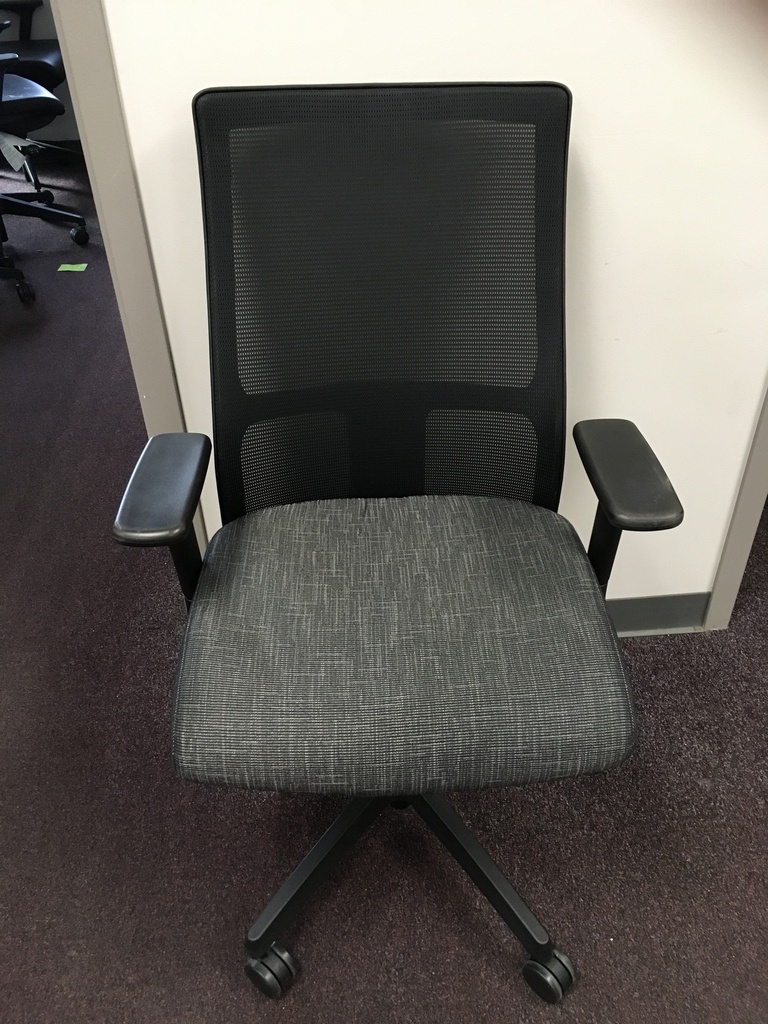 Hon Ignition Mid-Back Mesh Task Chairs Dark Strip Multi Function  