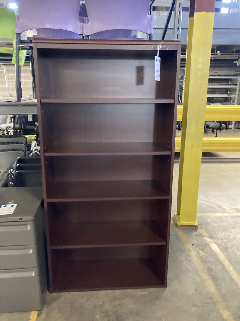 National Mahogany Bookcase 32"x64"