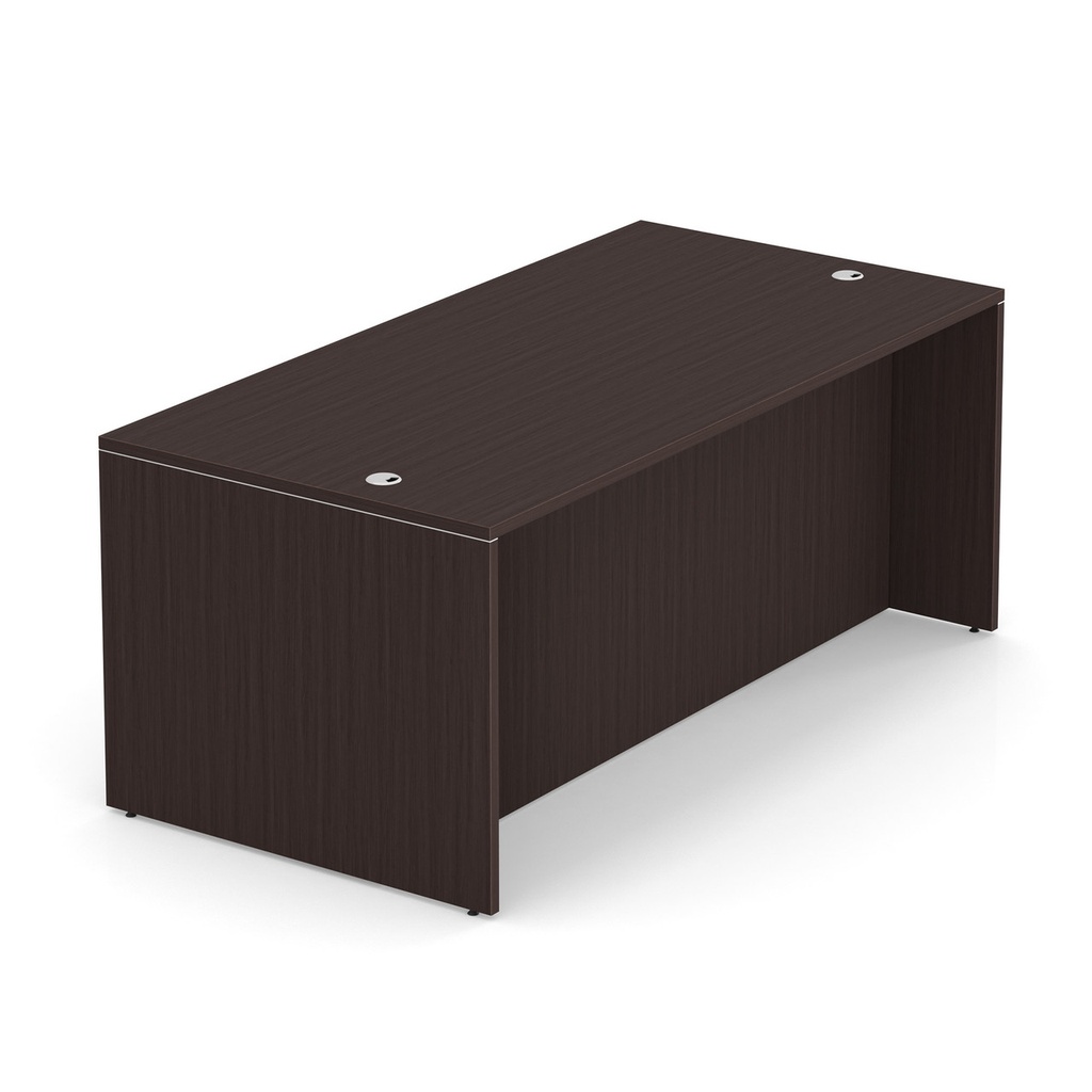 COE-OS Laminate | Desk Shell - 71''W x 36''D- Espresso