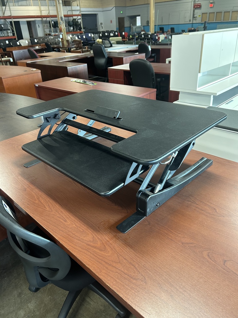 Vivo 36" Standing Desk Converter - Black 