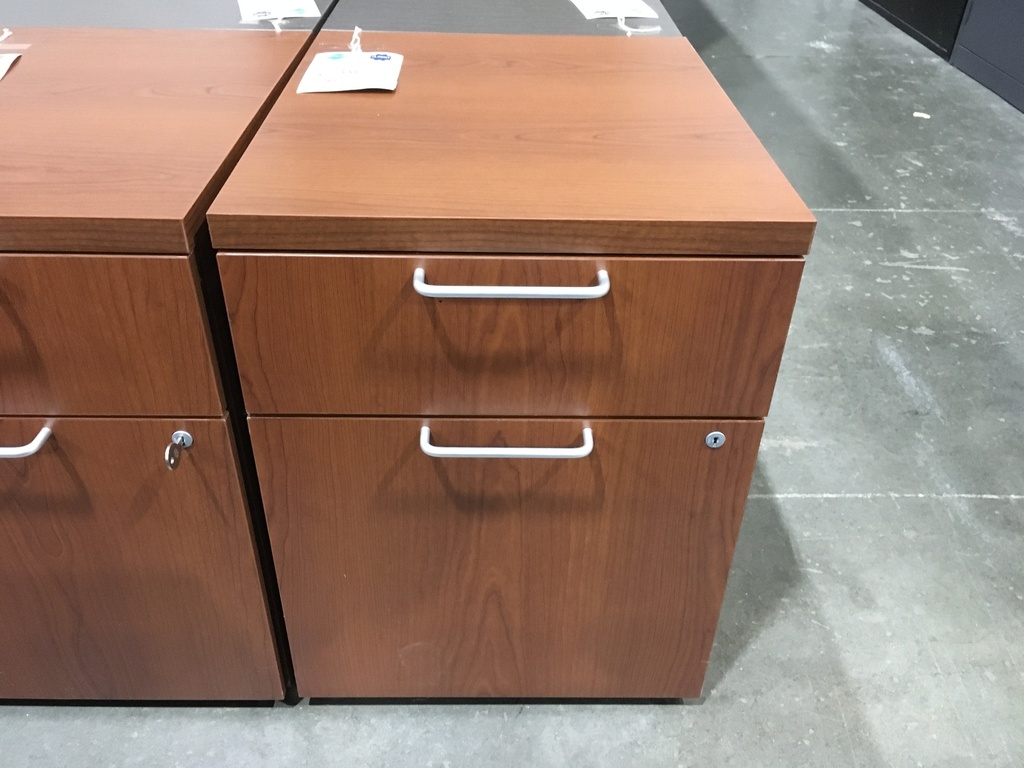 Cherry 2 Drawer Mobile Ped