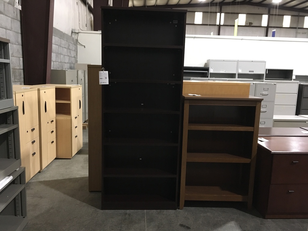 80" Bookcase Mahogany