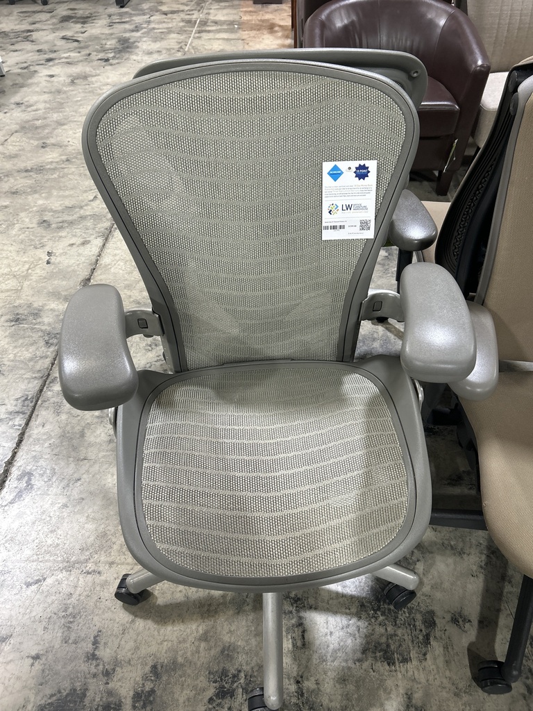 Aeron Size B Titanium Posture Fit