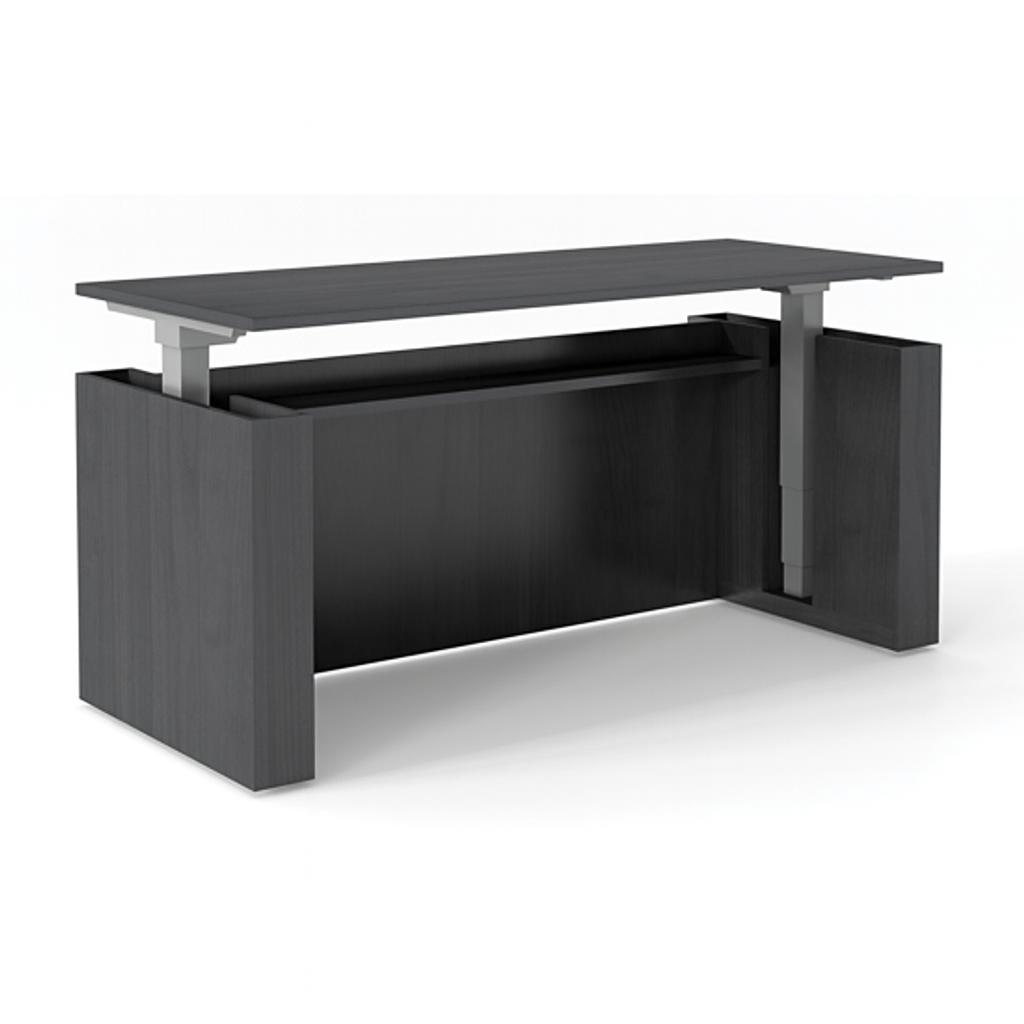 COE- StandUp Standing Desk Collection Laminate Desk Casing- Coastal Gray