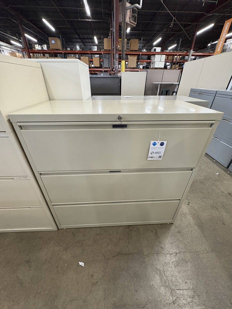 42" 3 Drawer Lateral File