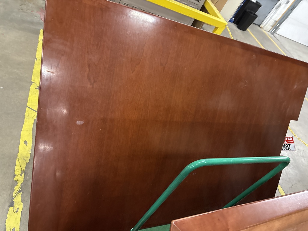 14'x 4'6" Powered Conferece Table (Veneer) Cherry