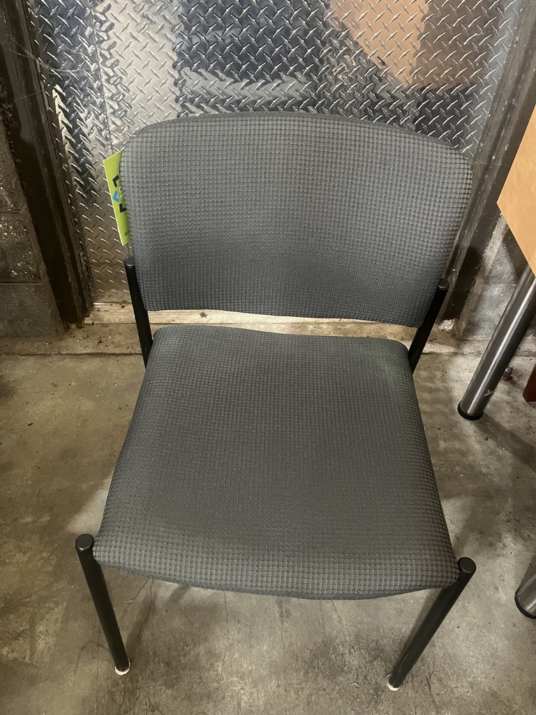 Grey Fabric Stack Chair   