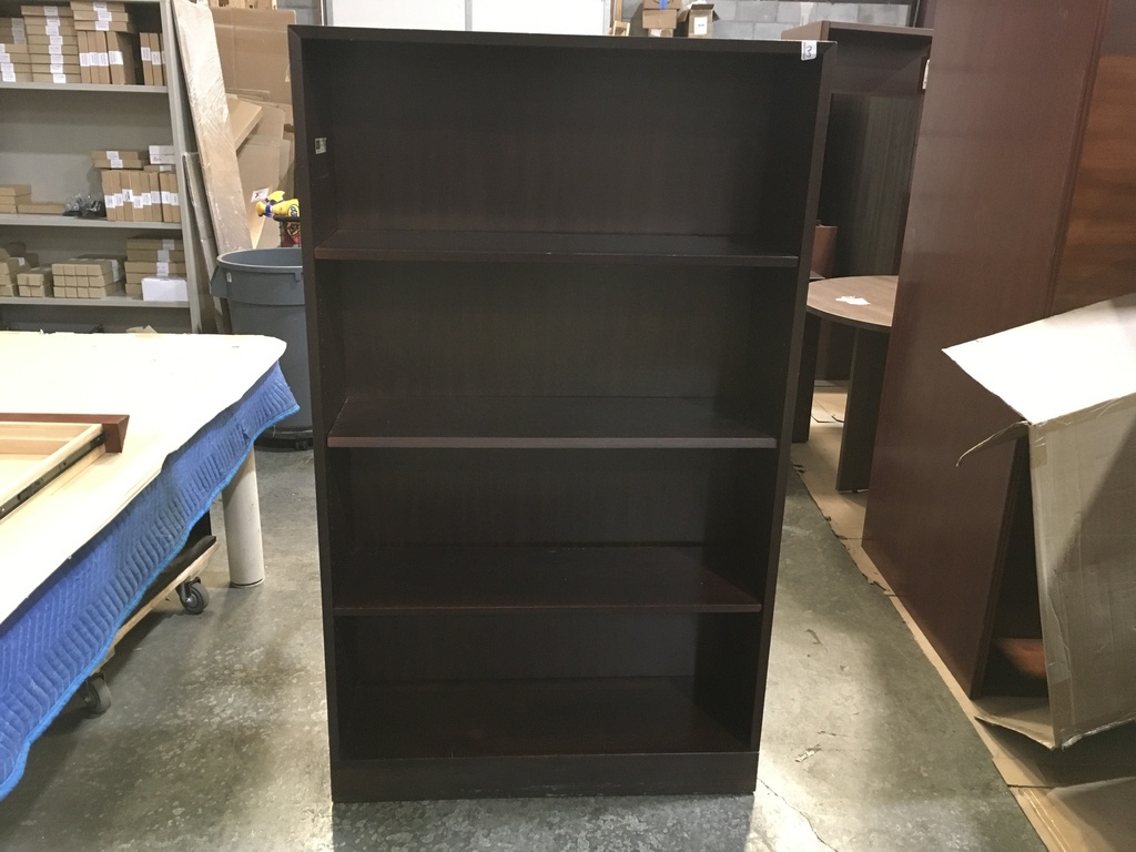4 Shelf Bookshelf Walnut 36"x60"