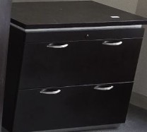 DSI 36" 2 drawer Lateral Walnut  