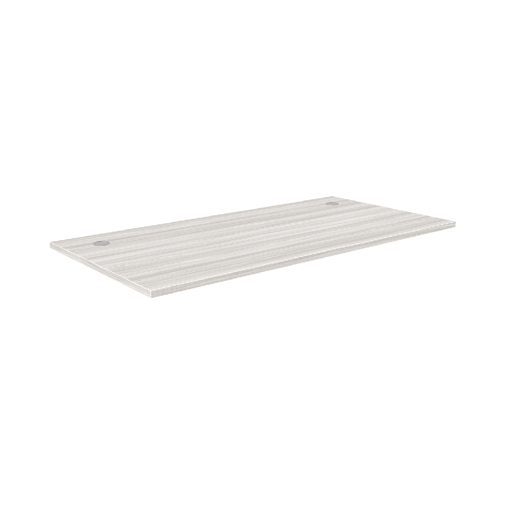 Euroline Rayne Harbor Elm Euroline Work Surface 30x60 w/ Grommets  NF