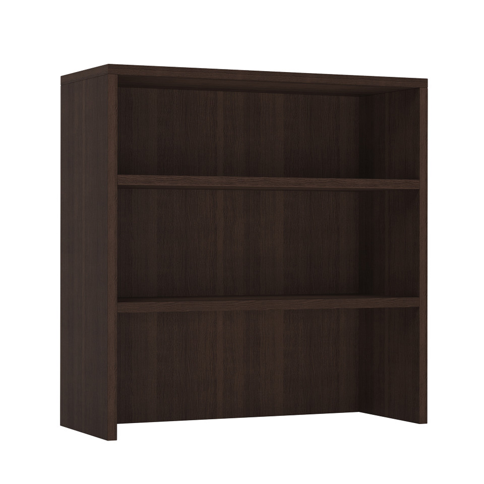 Laminate | Open Hutch - 35.5" Wide- Java