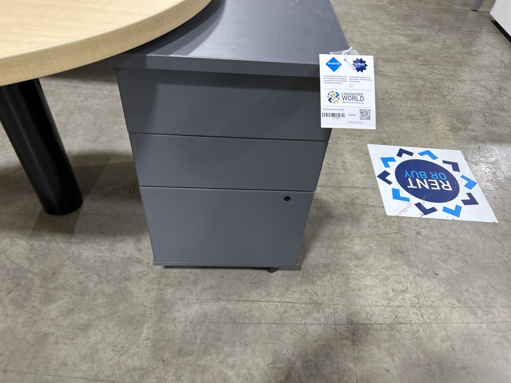 Dark Grey BBF Ped - Laminate 