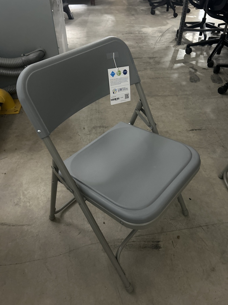 Grey Folding Chair