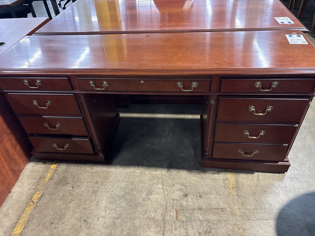 24X72 Traditional Credenza (Cherry) 