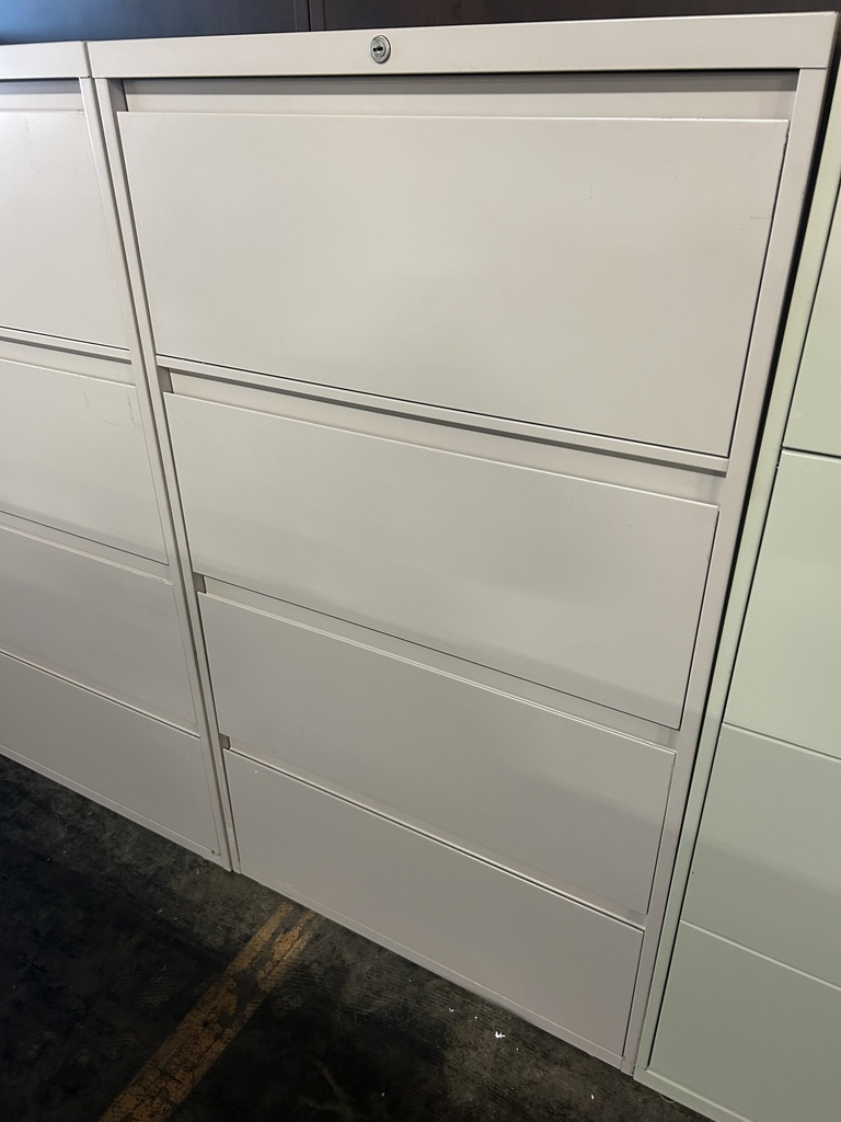 30" 4 Drawer Lateral - Beige 