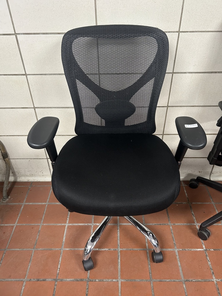 Task Chair - Black w/Chrome Base