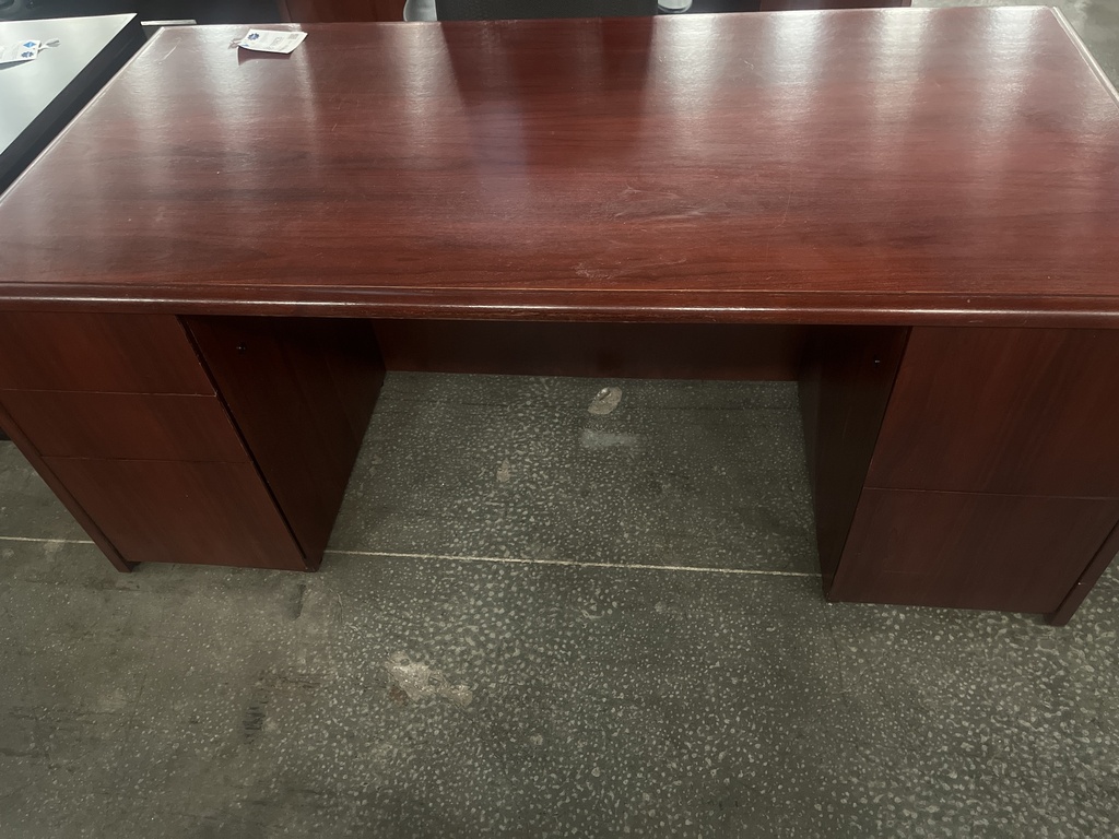36x72 Desk Mahogany   
