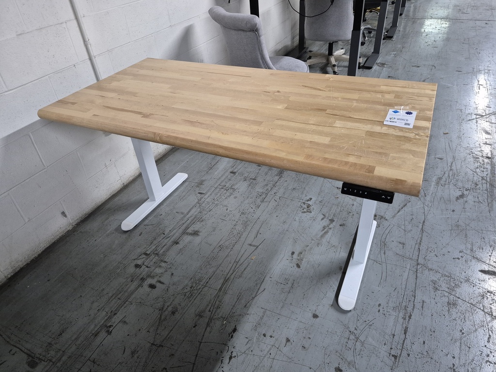 30x60" Unline Sit Stand Desk w/ Butcher Block Top