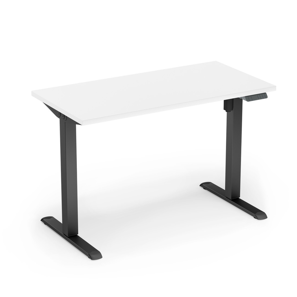 COE OfficeSource | Dual Stage Single Motor Electric Height Adjustable Base - Black 