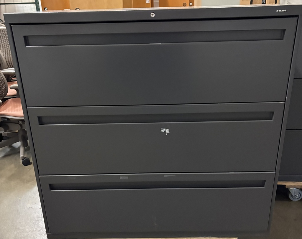 Hon 42" (3) Drawer Lateral File 
