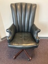 High Back Executive Black Leather Chair 
