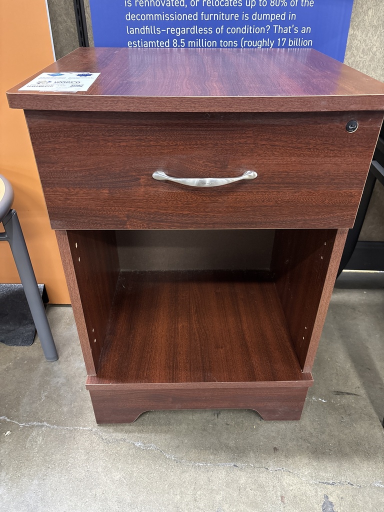 Printer stand, Mahogany, 30"h x 19"d, 21"w