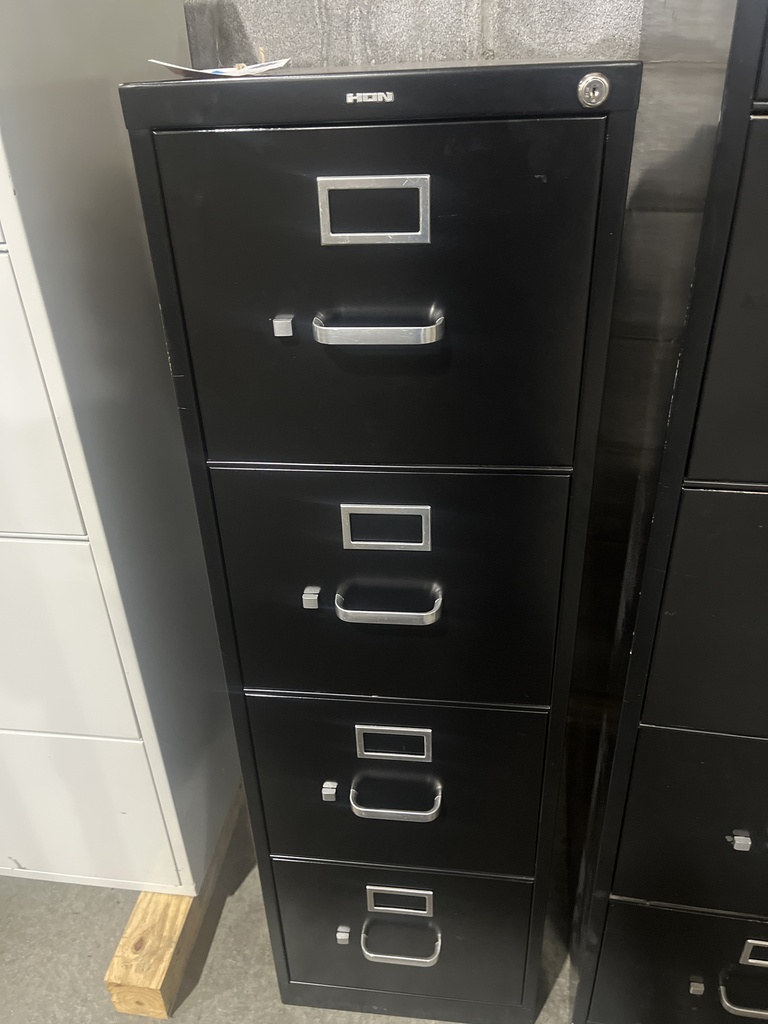4 Drawer Letter Size Hon File Cabinet