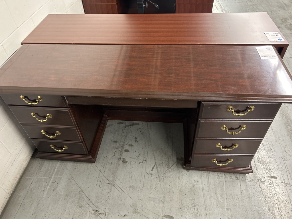 20x66 Double Ped Traditional Credenza