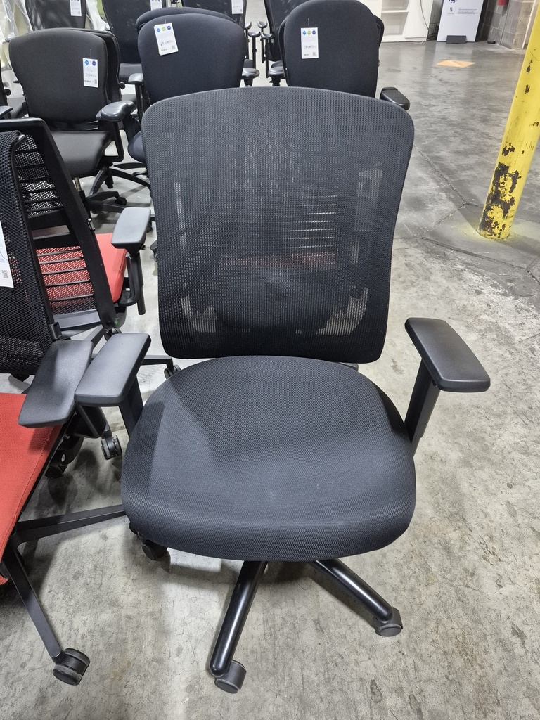Uline Mesh Back Task Chair- Black
